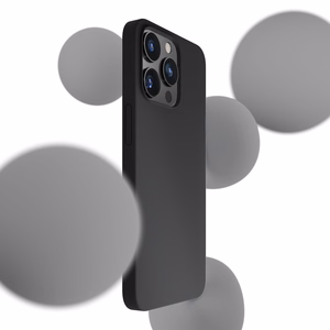 3mk Silicone Ümbris jaoks iPhone 16 Pro Max - must