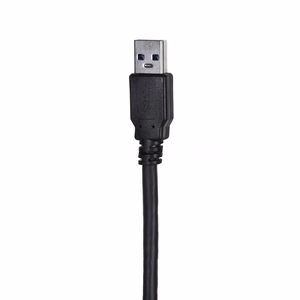 Lanberg CA-USBA-30CU-0010-BK USB cable 1m 3.0 USB A must