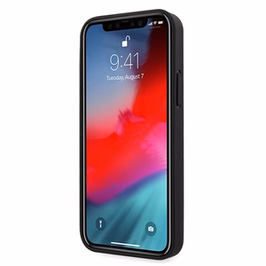 Guess GUHCP12LVSATMLRE iPhone 12 Pro Max 6.7" punane/punane kõvakaaneline korpus Saffiano