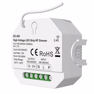 S1-HV dimmer, 1 kanal, 230V, 150-360W, nupudimmer