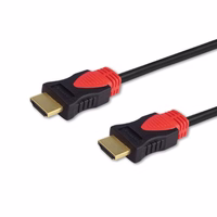 Savio CL-140 HDMI cable 7.5 m HDMI Type A (Standard) must,punane