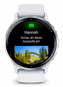 Nutikell Garmin Venu 3 valge/hõbedane 010-02784-00