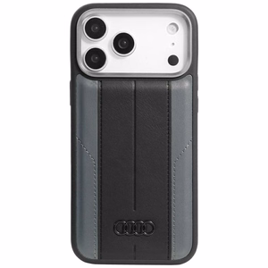 Audi A6 Synthetic Leather MagSafe Ümbris jaoks iPhone 17 Pro Max - Must