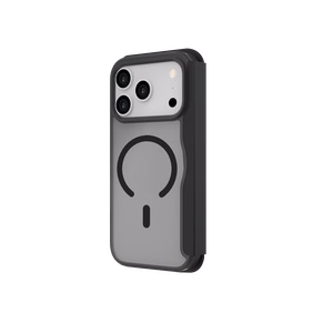 JUST MUST CHAMPION II флип-чехол MAGSAFE для iPhone 17 Pro, черный