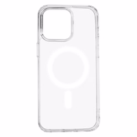 Anti Shock 1,5 mm Mag ümbris jaoks iPhone 15 Pro Max 6,7" läbipaistev big hole