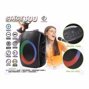 Rebeltec Bluetooth speaker STAGE 300 must