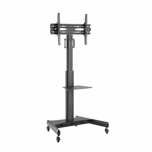 Mobile cart jaoks interactive displays 32"-65"