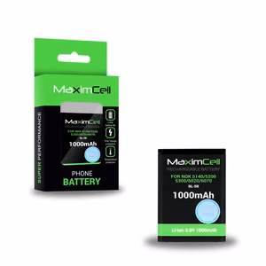 Maximcell aku Nokia 5140/5200/5300/6020/6070 BL-5B jaoks 1000mAh Li-ion