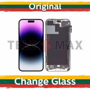 LCD ekraan ühilduv iPhone 14 Pro Max must (uuendatud: Telemax)