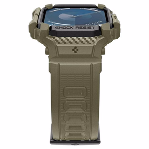 SPIGEN ümbris RUGGED ARMOR "PRO" jaoks APPLE Watch 10 (46 mm) vintage khaki