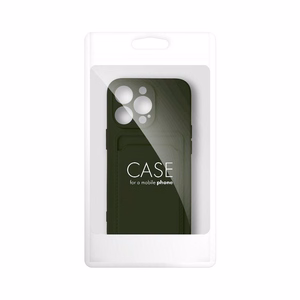 Ümbris jaoks iPhone 15 PRO Card Ümbris zielony