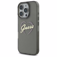 Guess IML Heart Ümbris jaoks iPhone 16 Pro Max - must