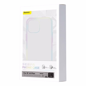 Baseus Crystal Series magnetiline ümbris iPhone 14 Plus'ile + karastatud klaas
