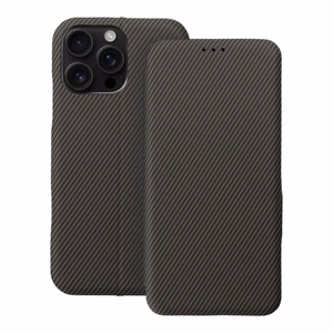 FOLIO Side Magnet Kaaned jaoks IPHONE 16 PRO MAX brown