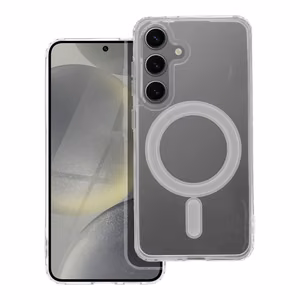 CLEAR MAG ÜMBRIS compatible with MagSafe jaoks SAMSUNG S24 läbipaistev