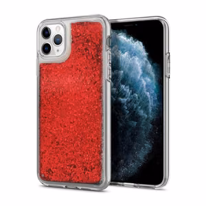 Liquid Ümbris jaoks Iphone 11 Pro Punane