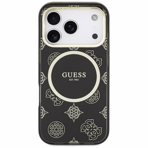 Guess IML Peony Dot MagSafe Ümbris for iPhone 17 Pro - must