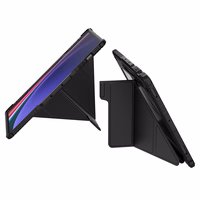 Nillkin Bumper Leather Ümbris Pro ümbris jaoks Samsung Galaxy Tab S9+ - must