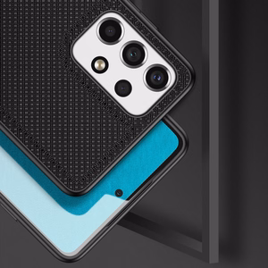 Dux Ducis Fino чехол из нейлонового материала Samsung Galaxy A73 чёрный