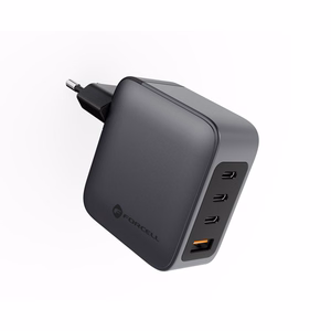 Phone laadija Forcell F-Energy GaN 3 x USB C + USB A QC4.0 PD 5A 100W VT-46 hall
