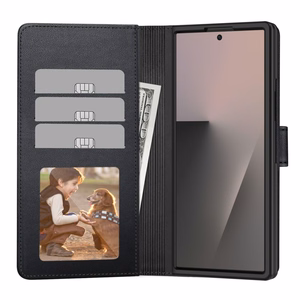 Tech-Protect Wallet ümbris mudelile Samsung Galaxy Z Fold 8 Ultra – must