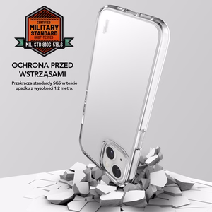 Ugly Rubber Pure ümbris jaoks iPhone 15 Plus 6,7" clear