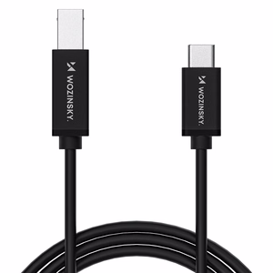 Wozinsky WKDDY1S USB-B - USB-C Kaabel 1m - must