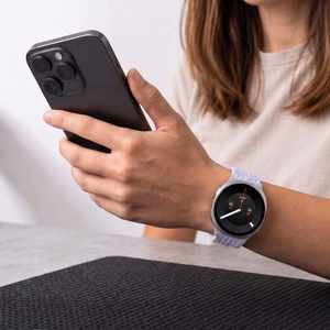 Tech-Protect NylonMag rihm mudelile Samsung Galaxy Watch 40/44/46 mm – lilla