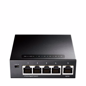 Cudy GS105 коммутатор Gigabit Ethernet 10/100/1000 чёрный