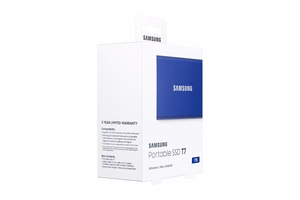 Samsung T7 Väline SSD-ketas 1TB USB 3.2 Lugemine 1050 MB/s Kirjutamine 1000 MB/s