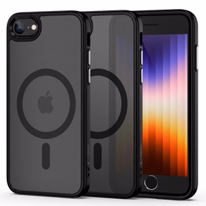 Tech-Protect MagMat MagSafe Ümbris jaoks iPhone 7 / 8 / SE 2020 / 2022 - Matte must