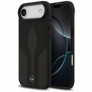 Mercedes Leather The Move MagSafe ümbris jaoks iPhone 17 Air - must