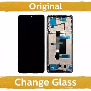 LCD ekraan Xiaomi Redmi Note 13 Pro 5G / Poco X6 5G must raamiga (Renewed: China)