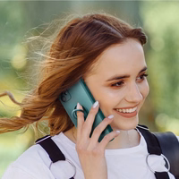 SILICONE RING ümbris jaoks XIAOMI Redmi Note 14 5G roheline