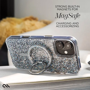 Case-Mate Twinkle MagSafe ümbris seadmele iPhone 16, Disco mustriga