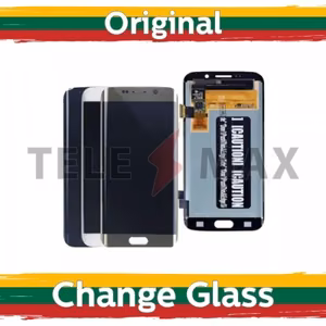 LCD ekraan ühilduv Samsung G925 S6 Edge kuldne (Uuendatud: Telemax)