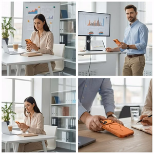 Uniq Veren iPhone 17 Pro Magclick Charging Ümbris - oranž