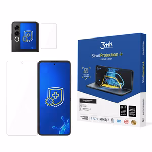 Nubia Flip 2 – 3mk SilverProtection+ Folded Edition telefoni ekraanikaitse