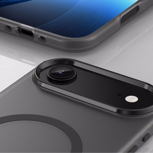 Magnetic Abrasive iPhone 17 Air Ümbris Compatible with MagSafe - Matt Must