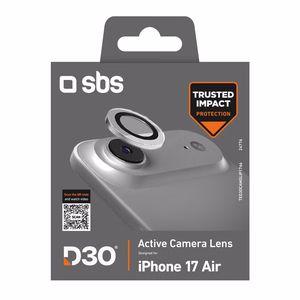 SBS Camera Glass lens protector with D3O technology jaoks iPhone 17 Air