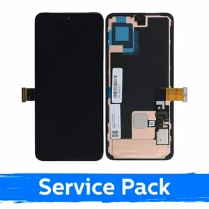 LCD ekraan ühilduv Google Pixel 8 must raamiga (Service Pack)