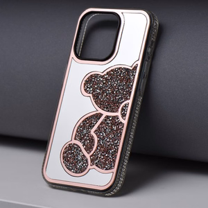 TEDDY BEAR Ümbris jaoks IPHONE 14 roosa