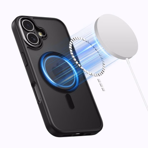 Tech-Protect MagEdge MagSafe Ümbris jaoks iPhone 17 - Matt Must