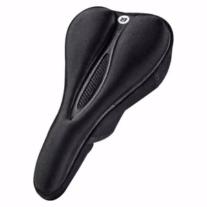 Rockbros LF047-S silikoongeeliga jalgratta istmekate, suurus M - must