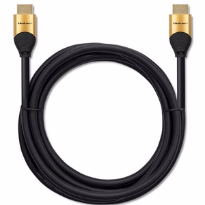 Qoltec 50355 – HDMI 2.1 Ultra High Speed kaabel, 8K 60 Hz, 28 AWG, kuldne, 2 m