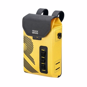 Rockbros AS-160 veekindel jalgratta juhtraua kott 1.3L - kollane