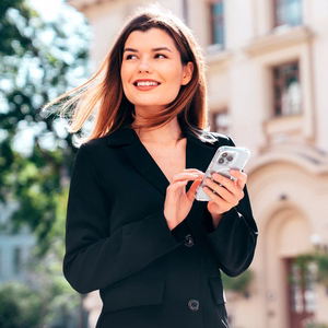 SBS Extreme Mag D3O MagSafe Ümbris jaoks iPhone 16 Pro - Läbipaistev