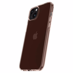 Spigen Crystal Flex iPhone 15 Plus Ümbris - roosa/läbipaistev
