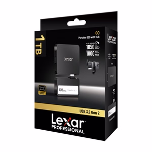 Lexar Professional SL400 1 TB kaasaskantav SSD + jaotur
