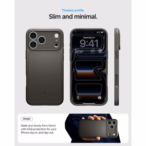 Spigen Thin Fit MagSafe ümbris iPhone 17 Pro / 18 Pro jaoks, grafiithall